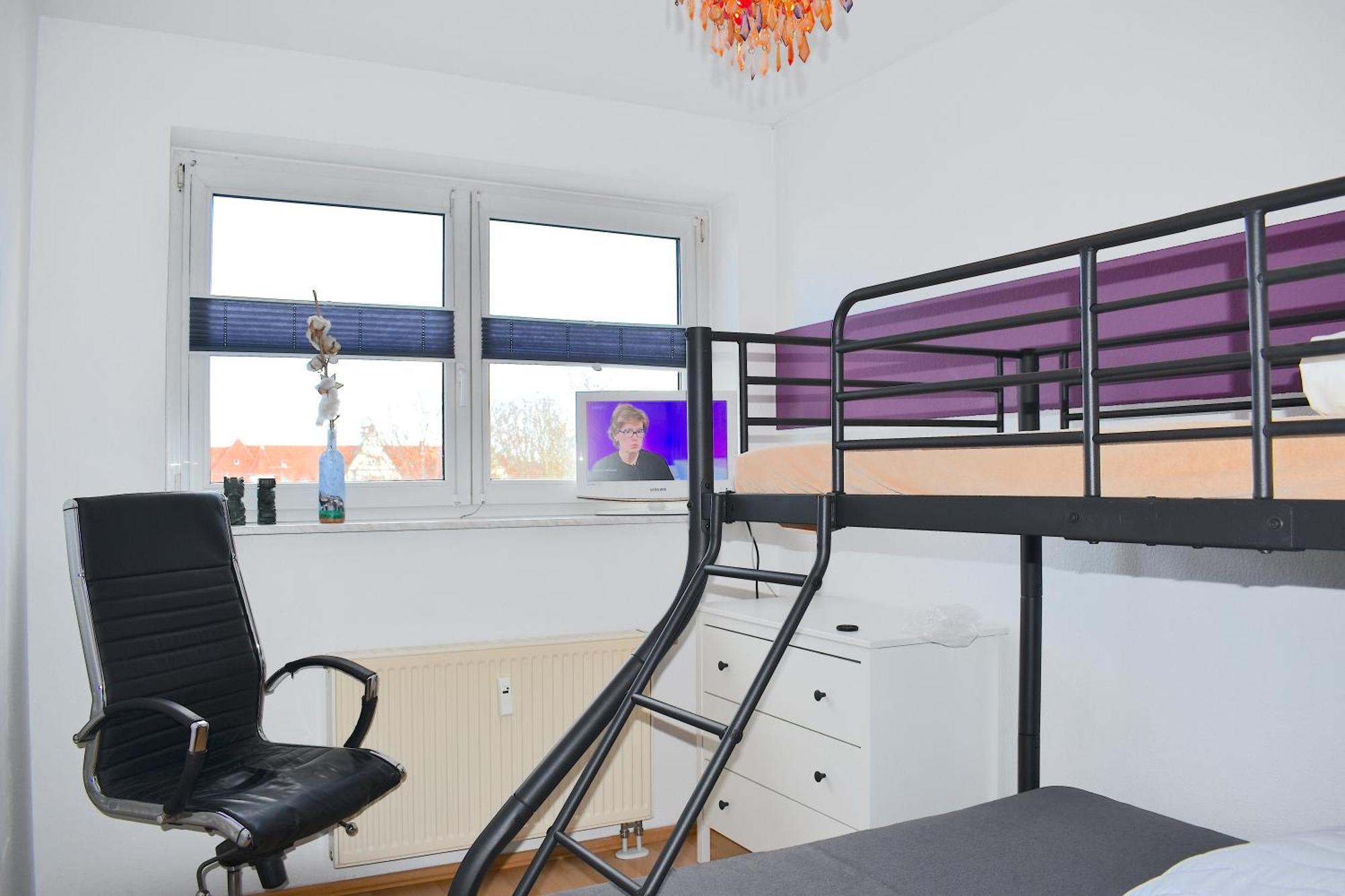 City-Dach-Apartment Mit Loggia - Balkon - Kamin Cottbus Exterior photo